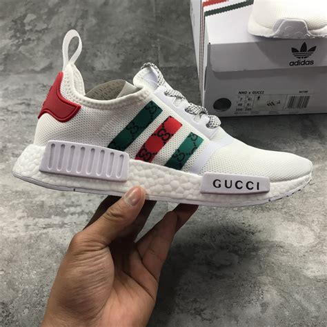 nmd_r1 primeknit shoes gucci|adidas x Gucci gg monogram.